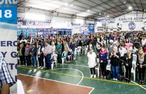 Apoyo contundente a Carlos Acuña