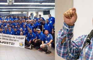 Los papeleros en unidad y solidaridad