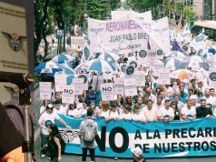 Aeronavegantes contra la política aerocomercial