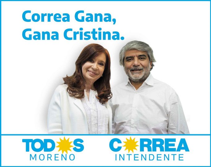 Correa: “Vamos a refundar Moreno”