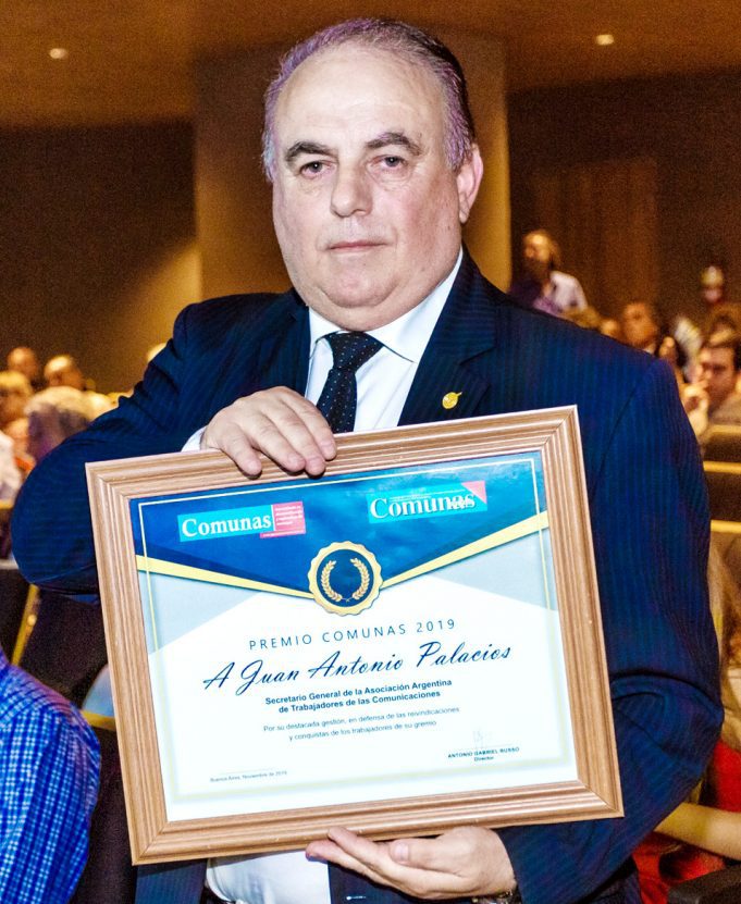 Palacios premiado