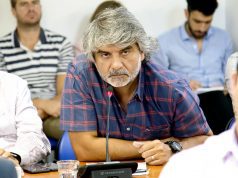Curtidores en la asunción presidencial