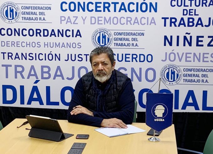GERARDO MARTÍNEZ (UOCRA): «Generar un desarrollo económico, social, cultural y educativo”