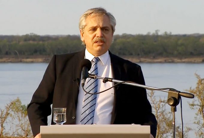 El PRESIDENTE lanzó el CONSEJO FEDERAL de la HIDROVIA