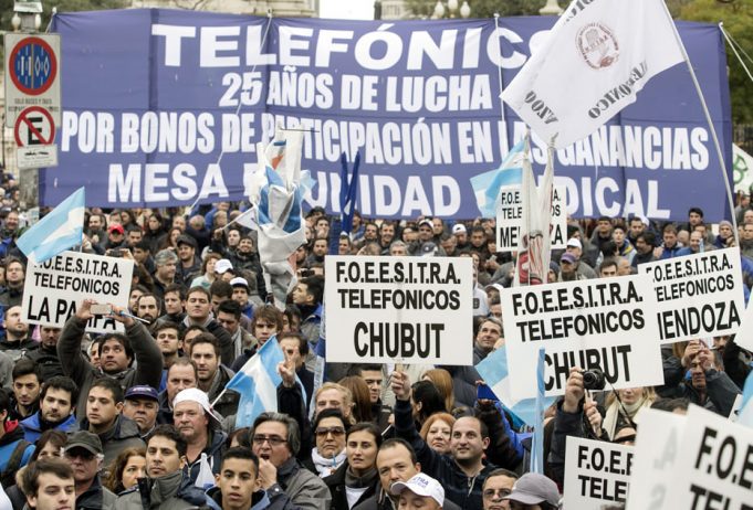 TELECOMUNICACIONES: Mesa de Unidad Sindical va por medidas de acción directa
