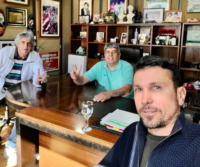 AERONAVEGANTES: JUAN PABLO BREY se reunió en Camioneros con PABLO MOYANO y OMAR PÉREZ