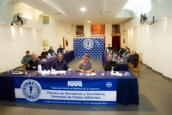 VIAJANTES: FUVA realizó el Plenario de Secretarios Generales de sus Filiales