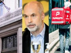 MOTOQUEROS repudian triangulación entre plataformas, Larreta y Tribunal Superior de Justicia CABA