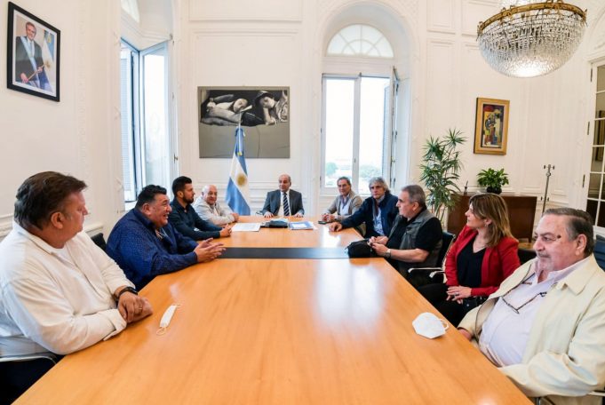 La CATT liderada por SASIA se reunió con JUAN MANZUR y MAXIMO KIRCHNER en la CASA ROSADA