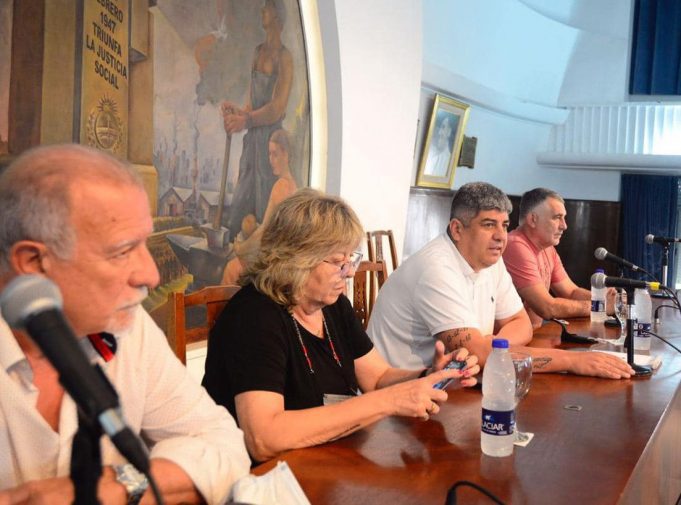 GRACIELA ALEÑA -Viales- junto a PABLO MOYANO en dos encuentros claves en la sede de CGTRA