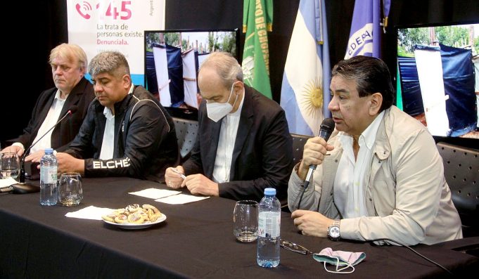 UATRE: El líder de los Peones Rurales JOSÉ VOYTENCO recibió el apoyo total de PABLO MOYANO