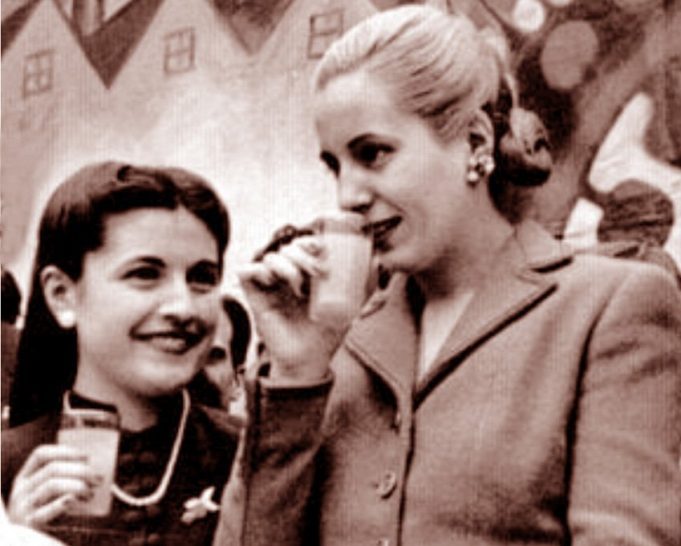 LETICIA GONZALEZ: La chica UOM de la foto emblemática con EVITA falleció a los 89 años