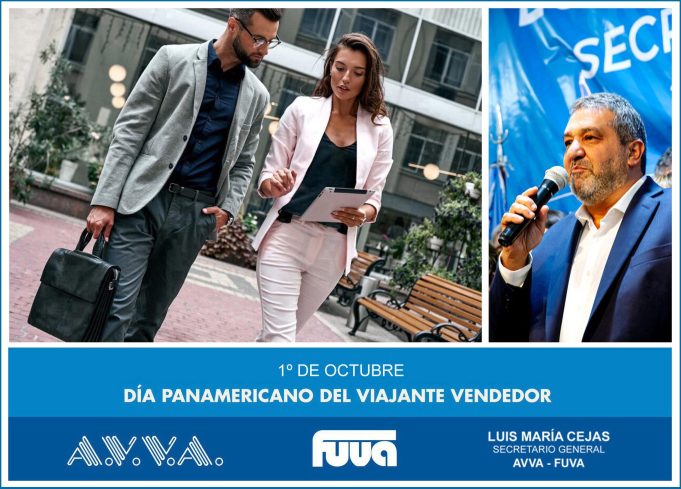 FUVA y AVVA celebran este 1º de Octubre el Día Panamericano del Viajante Vendedor