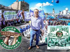 La UNIÓN FERROVIARIA cumplió «101 años de Trabajo, Gestión y Pasión Ferroviaria «más unidos que nunca»