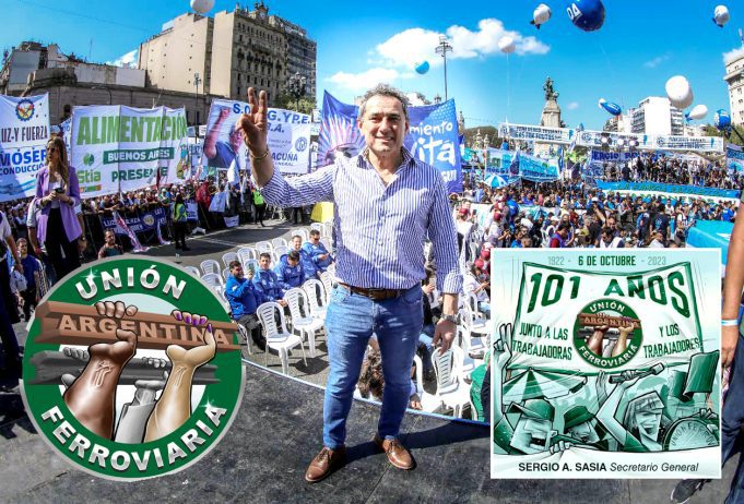 La UNIÓN FERROVIARIA cumplió «101 años de Trabajo, Gestión y Pasión Ferroviaria «más unidos que nunca»