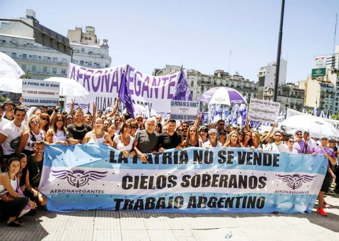 ACCIÓN de AMPARO de AERONAVEGANTES con rol protagónico el 24E pasó al Fuero Civil y Comercial