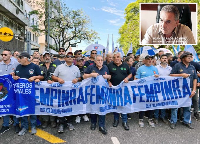 FEMPINRA – SCHMID: «Las multas de P. BULLRICH que criminalizan la PROTESTA SOCIAL son un mamarracho»