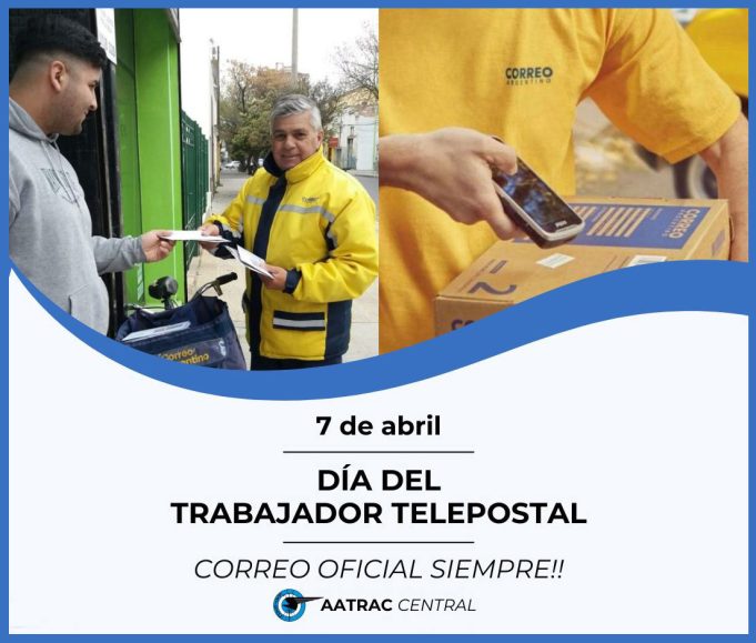 La AATRAC celebra el DÍA del TRABAJADOR TELEPOSTAL bajo la premisa de un ¡CORREO OFICIAL SIEMPRE!