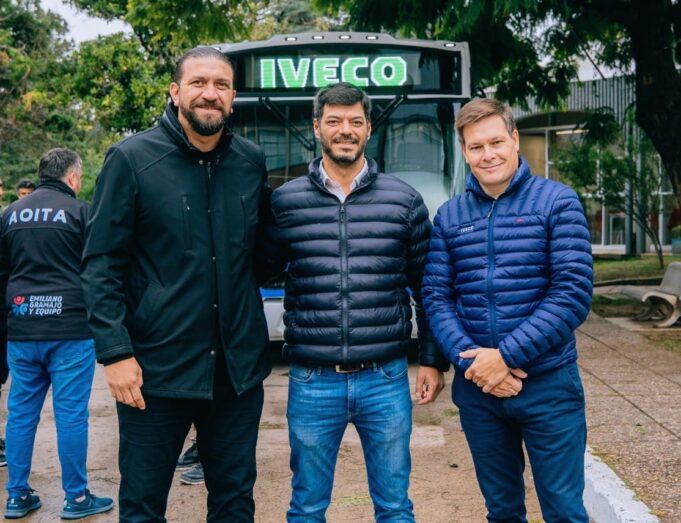 IVECO: AOITA Córdoba destaca el primer colectivo a GNC fabricado en Argentina