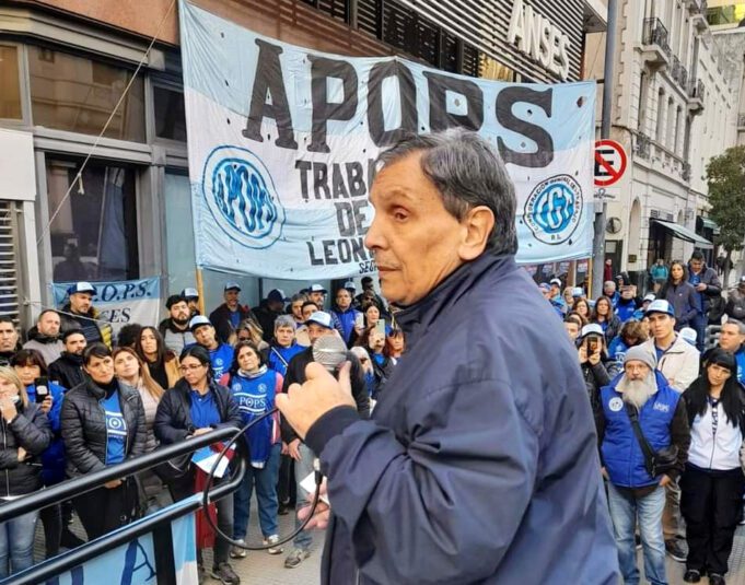 APOPS EN LUCHA movilizó a la sede de ANSES en su defensa y por la reincorporación de los despedidos