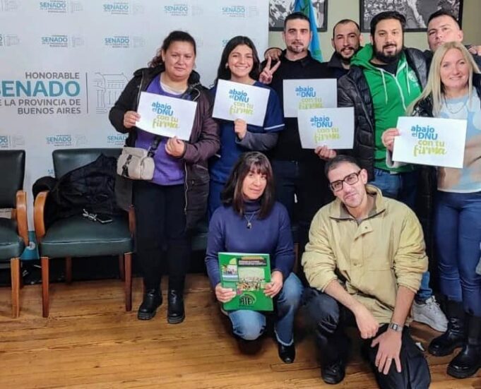 Plenario de Trabajadores de la JUNTA INTERNA de ATE Senado PBA expuso el trabajo de gestión