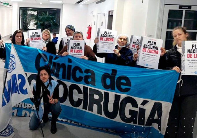 SANIDAD SALARIOS: La FATSA y las ATSA inician PAROS X TURNOS en el Sector ASISTENCIAL en todo el país