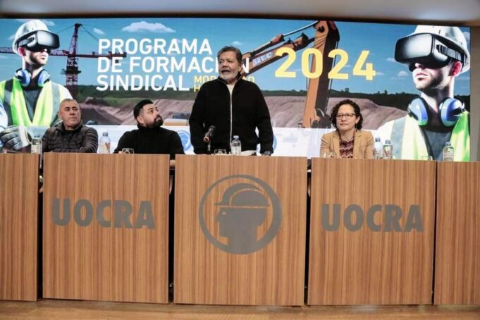 Acto de lanzamiento del Programa Nacional de Formación Sindical 2024 para Jóvenes de UOCRA