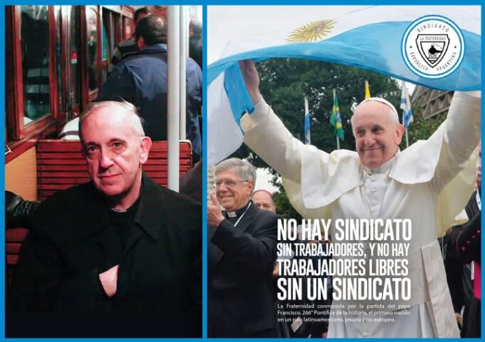 PAPA FRANCISCO: LA FRATERNIDAD conmovida por su partida lo despidió con un «¡BUEN VIAJE COMPAÑERO!»