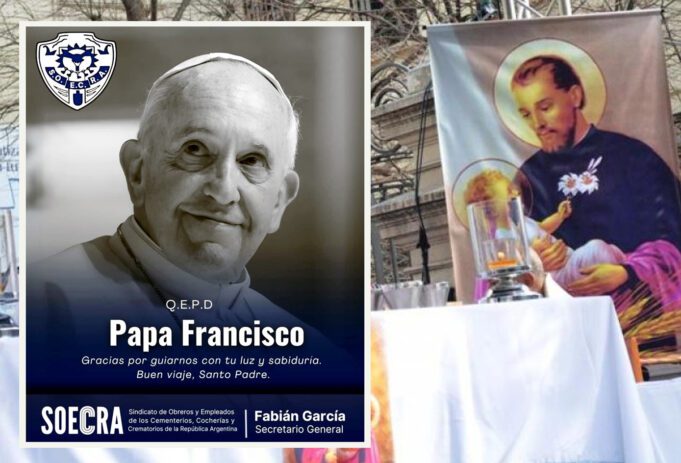 SOECRA: «FRANCISCO transformó el púlpito en un abrazo que acogió a toda la humanidad»