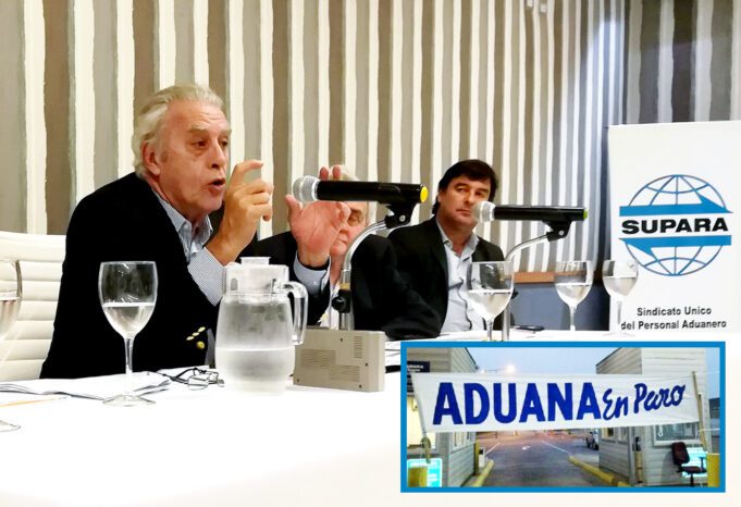 SUPARA: Contundente adhesión de ADUANEROS al PARO DE ACTIVIDADES del 3 y 4 de abril en todo el país