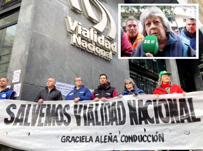 VIALES movilizaron en repudio al inminente Decreto que APUNTA A DESMANTELAR VIALIDAD NACIONAL
