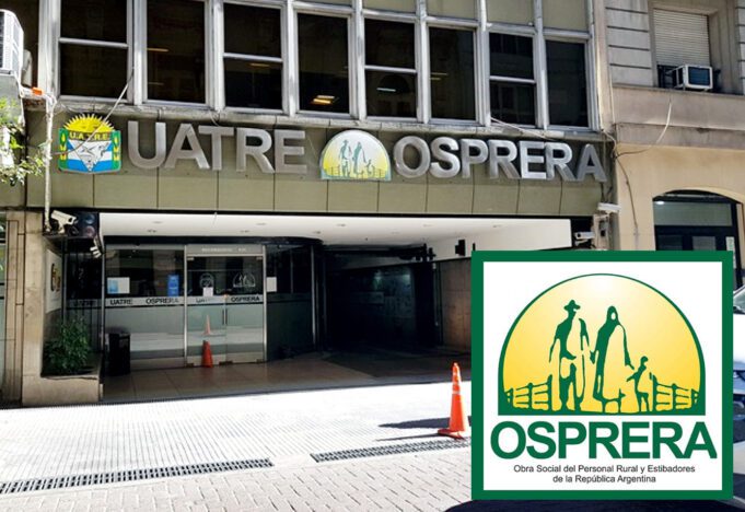 UATRE Seccional 899 intimó a interventor de OSPRERA a retrotraer eliminación de adicionales salariales