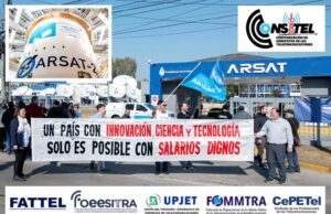 ARSAT: CONSITEL adhiere al PARO 24 hs. y Movilización del 8 AGO para visibilizar la situación laboral