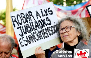 VETO a JUBILADOS: «Queda muy claro QUIÉNES SON LOS GENOCIDAS» afirman los CAPATACES del CUERO