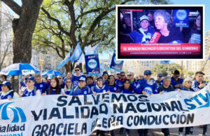 STVYARA: Trabajadores VIALES celebran el rechazo de SENADORES al DNU que cerraba VIALIDAD NACIONAL