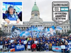 VIALIDAD NACIONAL: Los trabajadores celebraron el rechazo de Diputados al DNU que disponía su cierre