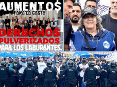 VIALES denuncia «un política de Gobierno que protege privilegios, ajusta y pulveriza nuestros derechos»