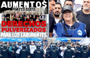 VIALES denuncia «un política de Gobierno que protege privilegios, ajusta y pulveriza nuestros derechos»