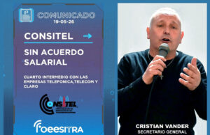 TELECOMUNICACIONES: FOEESITRA anunció que no hubo acuerdo salarial con Telefónica, Telecom y Claro