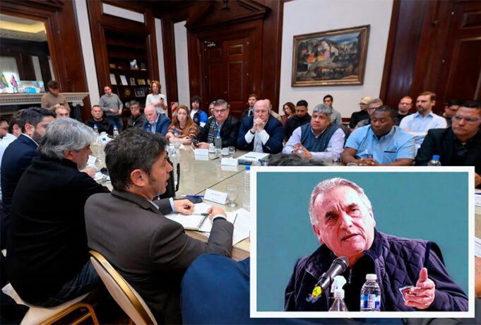 TRANSPORTE: La CATT y FEMPINRA en la reunión de la ITF con KICILLOF y en la marcha con los JUBILADOS