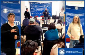 UTEDYC CF inició nuevo ciclo de capacitaciones del Cuerpo de Delegados para su fortalecimiento