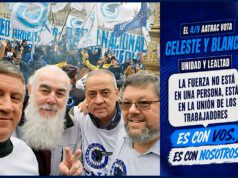 AATRAC: La Lista CELESTE y BLANCA a las urnas el 4 SEP con el apoyo de más del 90% de las 32 Seccionales