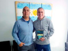 MOTOQUEROS: Marcelo Pariente recibió a Cristian Oliva de los Lecheros de ATILRA La Serenísima Longchamps